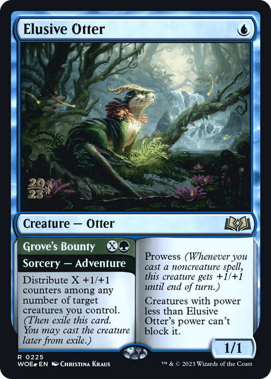 Elusive Otter // Grove's Bounty (PRE-225S) (Foil)