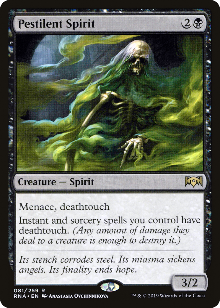 Pestilent Spirit (RNA-081) (Foil)