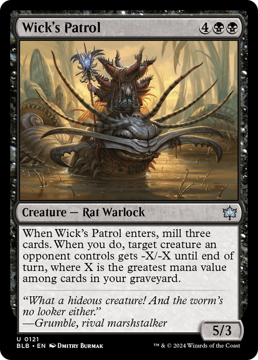 Wick's Patrol (BLB-121) (Foil)