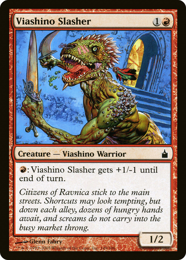 Viashino Slasher (RAV-149) (Foil)
