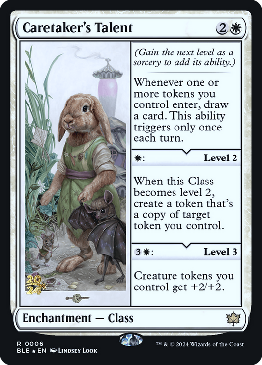 Caretaker's Talent (PRE-06S) (Foil)