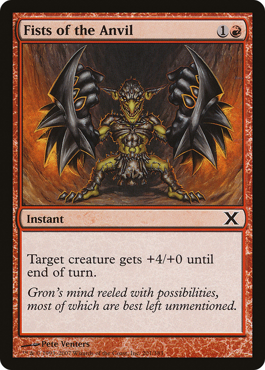 Fists of the Anvil (10E-201) (Foil)