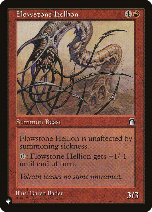 Flowstone Hellion (LIST-STH-84)