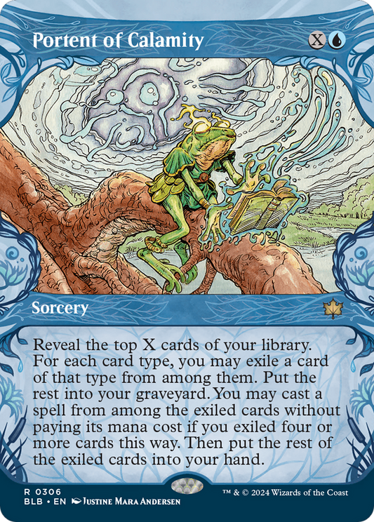 Portent of Calamity (BLB-306) (Showcase) (Foil)