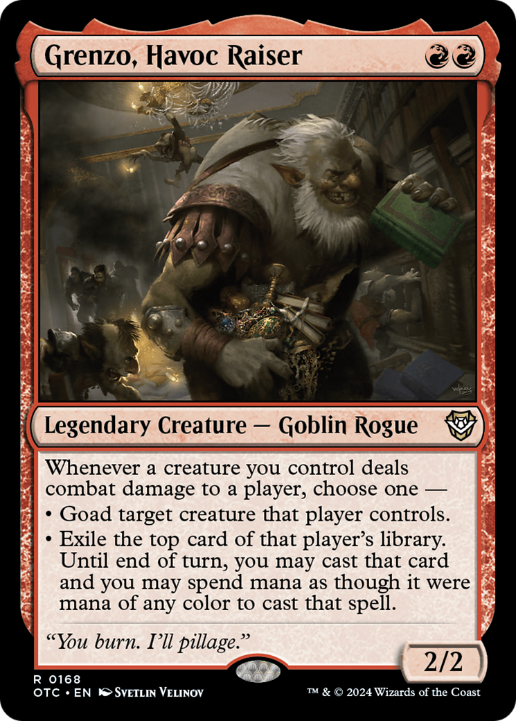 Grenzo, Havoc Raiser (OTC-168)