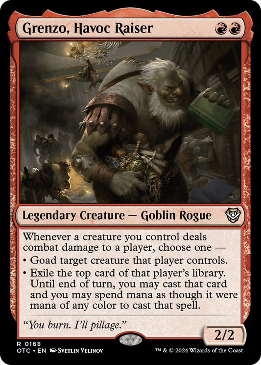 Grenzo, Havoc Raiser (OTC-168)