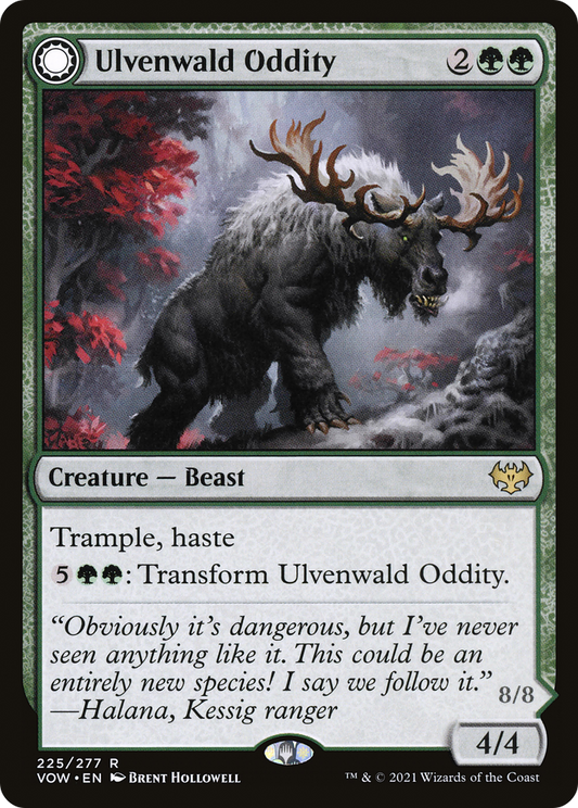 Ulvenwald Oddity // Ulvenwald Behemoth (VOW-225) (Foil)