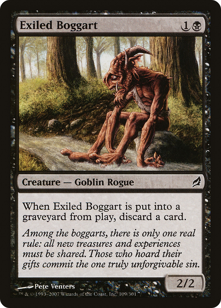 Exiled Boggart (LRW-109) (Foil)