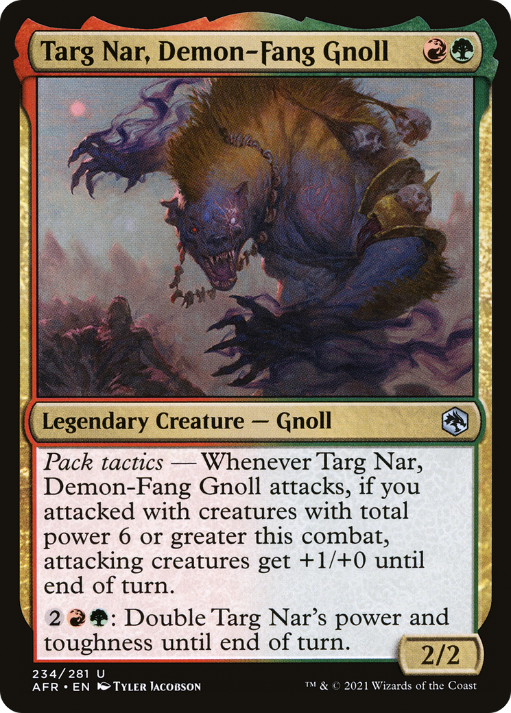 Targ Nar, Demon-Fang Gnoll (AFR-234)