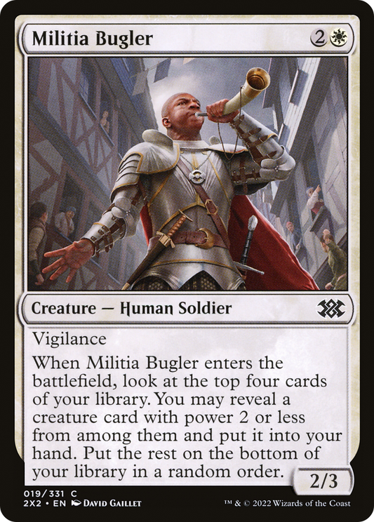 Militia Bugler (2X2-019)