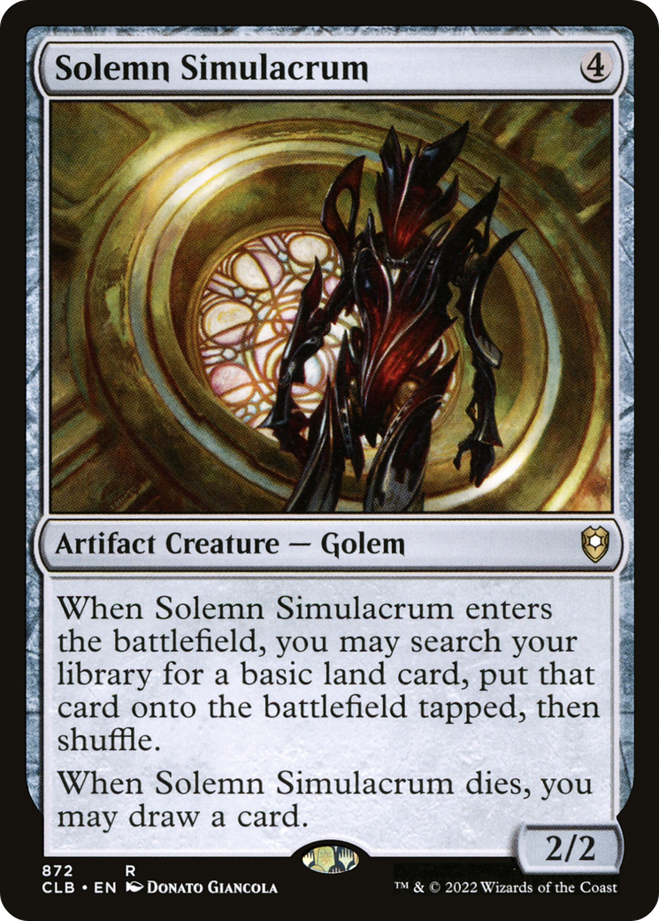 Solemn Simulacrum (CLB-872)