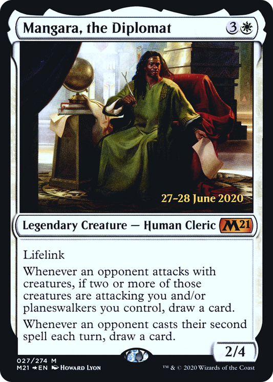 Mangara, the Diplomat (PRE-27S) (Foil)