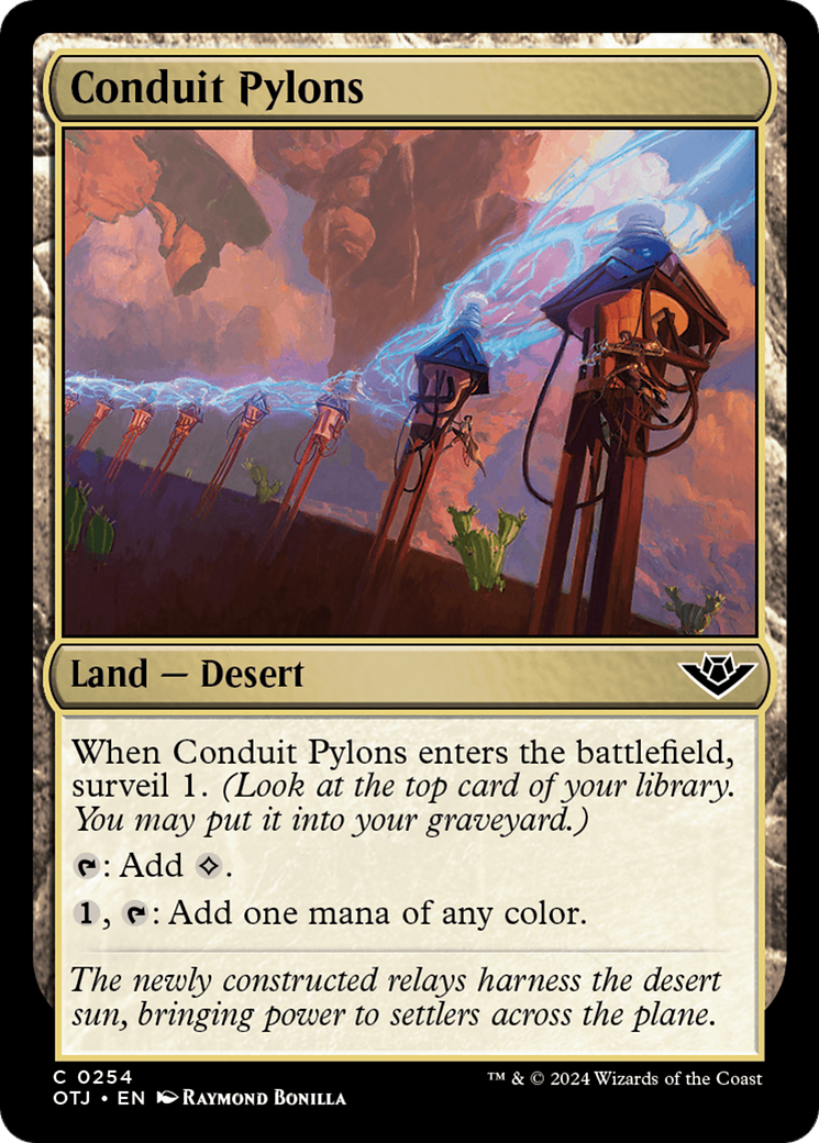 Conduit Pylons (OTJ-254) (Foil)