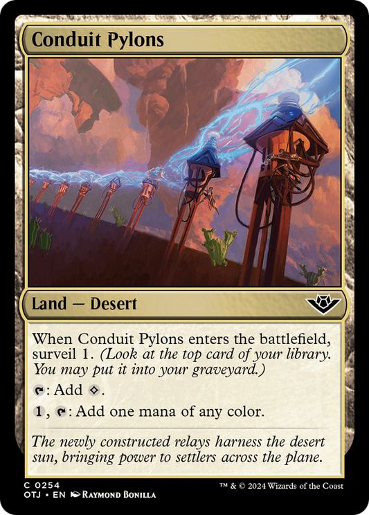 Conduit Pylons (OTJ-254) (Foil)