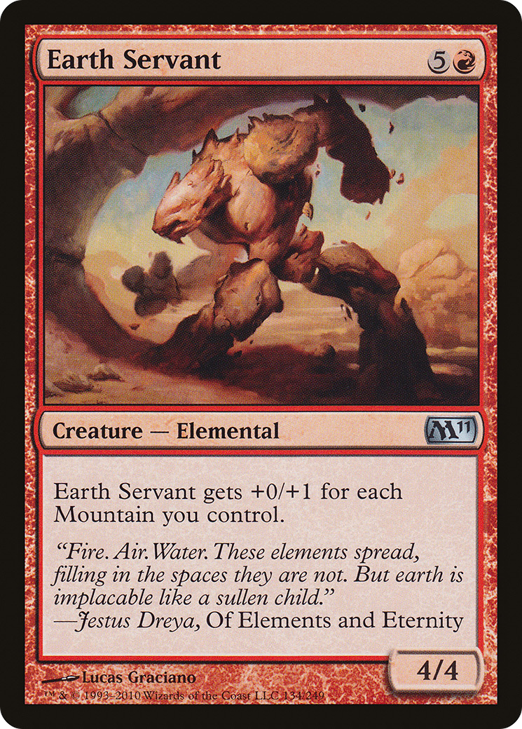 Earth Servant (M11-134) (Foil)