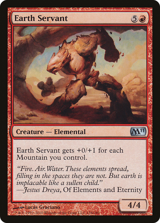 Earth Servant (M11-134) (Foil)
