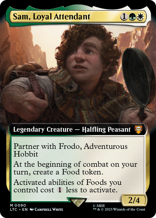 Sam, Loyal Attendant (LTC-090) (Extended Art) (Foil)