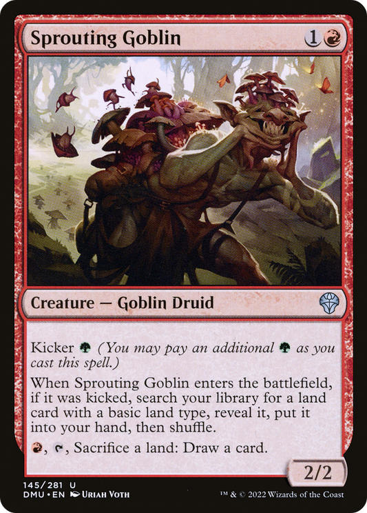 Sprouting Goblin (DMU-145) (Foil)