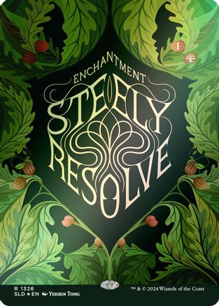 Steely Resolve (SLD-1326) (Foil)