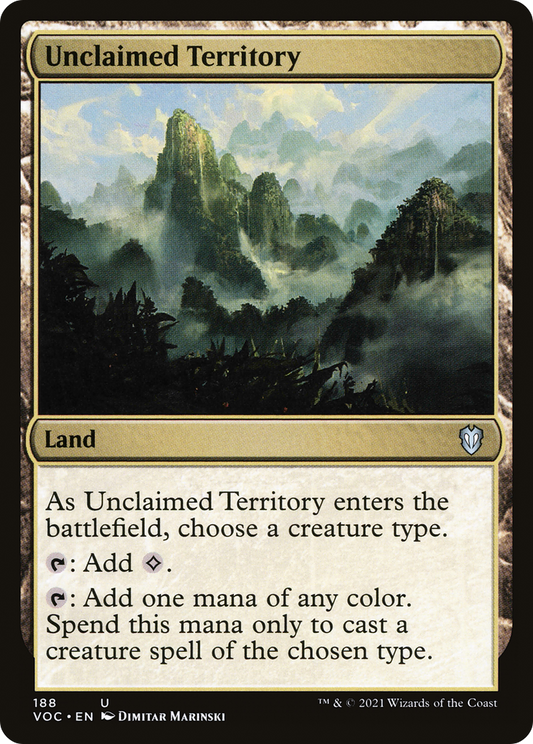 Unclaimed Territory (VOC-188)