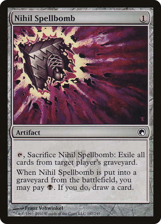 Nihil Spellbomb (SOM-187) (Foil)