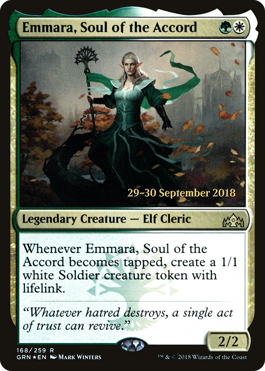 Emmara, Soul of the Accord (PRE-168S) (Foil)