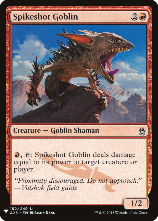 Spikeshot Goblin (LIST-A25-152)
