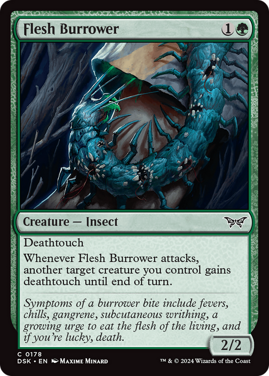 Flesh Burrower (DSK-178) (Foil)