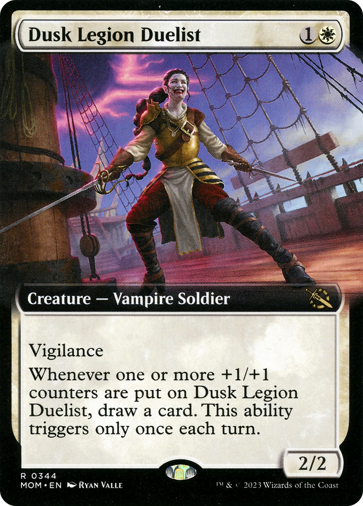 Dusk Legion Duelist (MOM-344) (Extended Art)