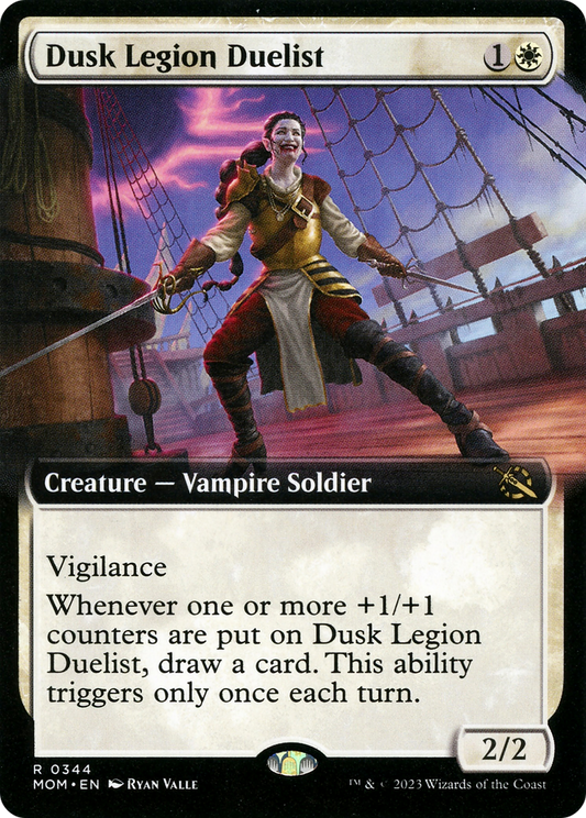 Dusk Legion Duelist (MOM-344) (Extended Art) (Foil)