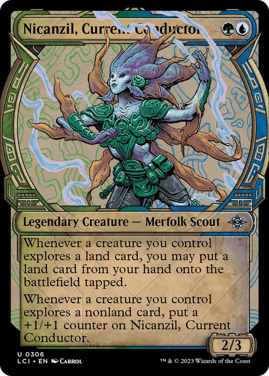 Nicanzil, Current Conductor (LCI-306) (Showcase) (Foil)