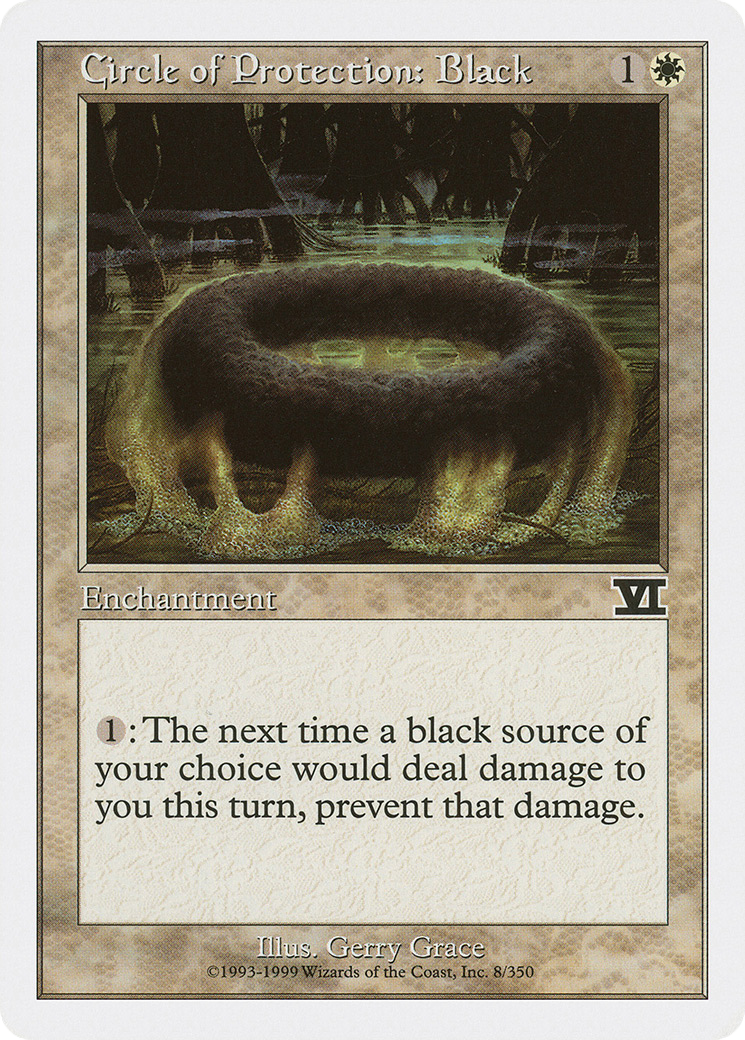 Circle of Protection: Black (6ED-008)