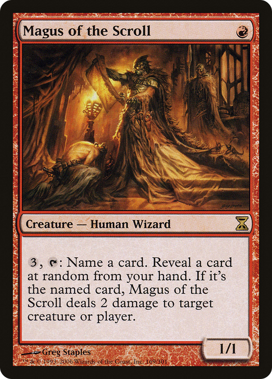 Magus of the Scroll (TSP-169) (Foil)