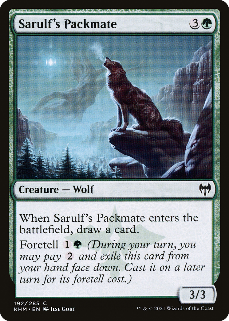 Sarulf's Packmate (KHM-192) (Foil)