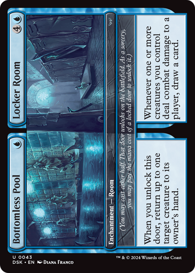 Bottomless Pool // Locker Room (DSK-043) (Foil)