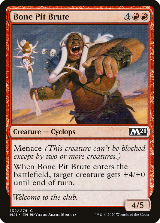 Bone Pit Brute (M21-132) (Foil)