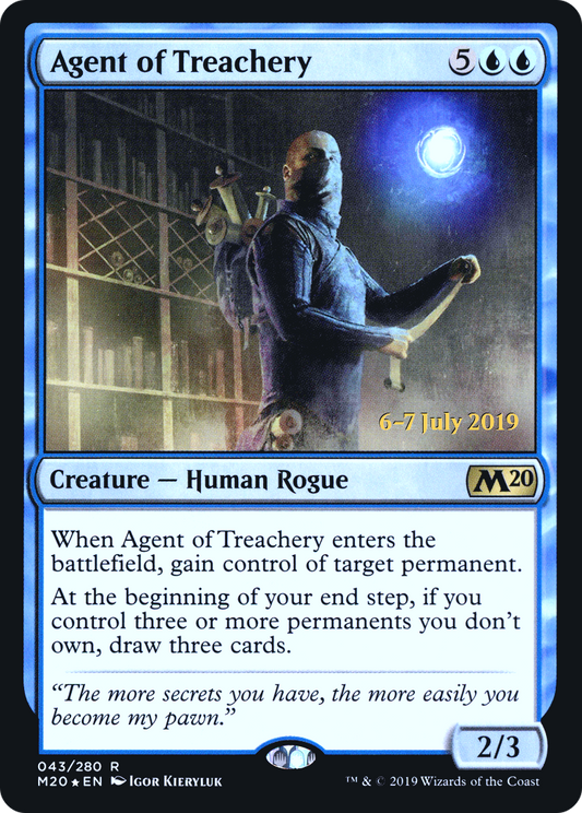 Agent of Treachery (PRE-43S) (Foil)