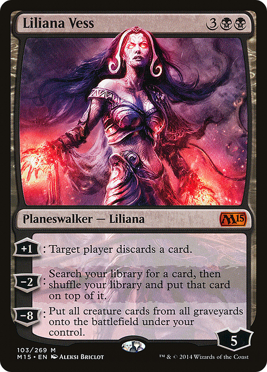 Liliana Vess (M15-103) (Foil)