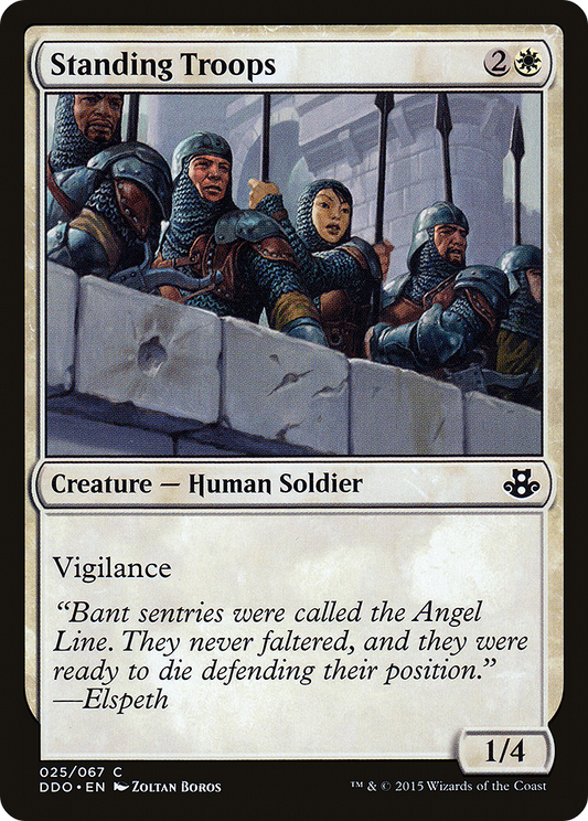 Standing Troops (DDO-025)