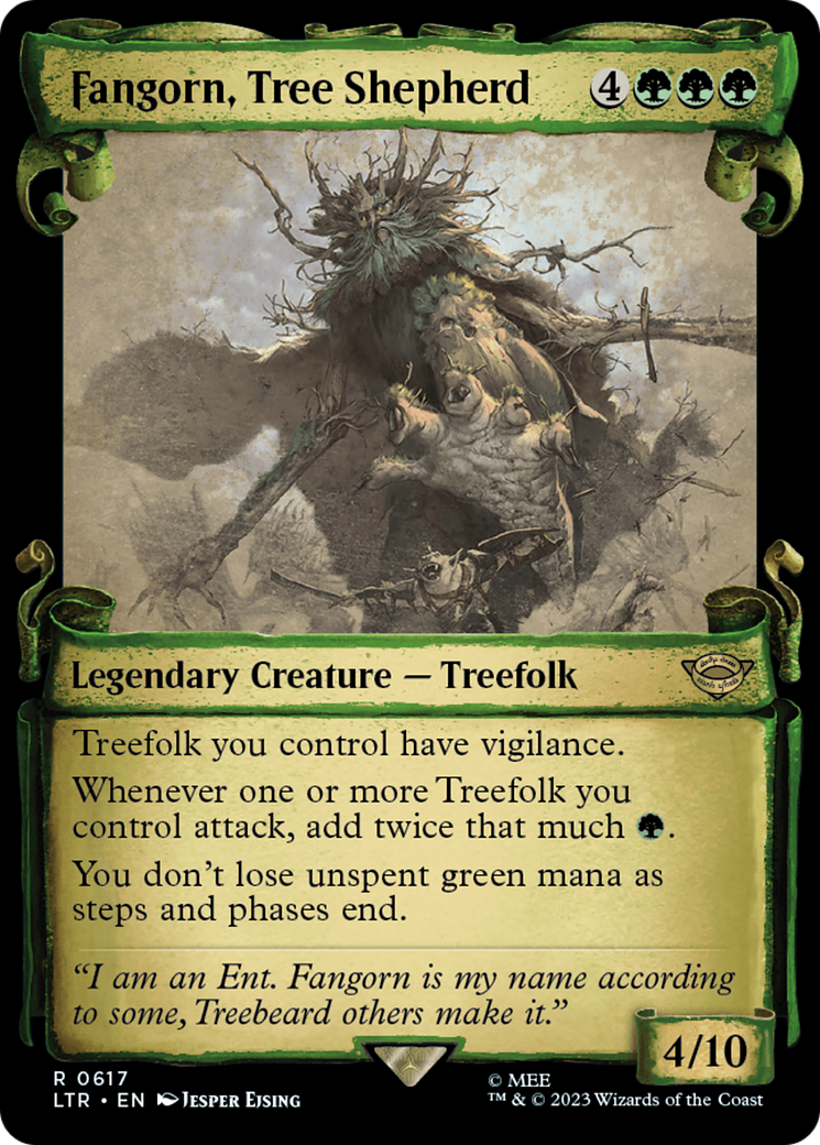 Fangorn, Tree Shepherd (LTR-617) (Showcase) (Scroll)