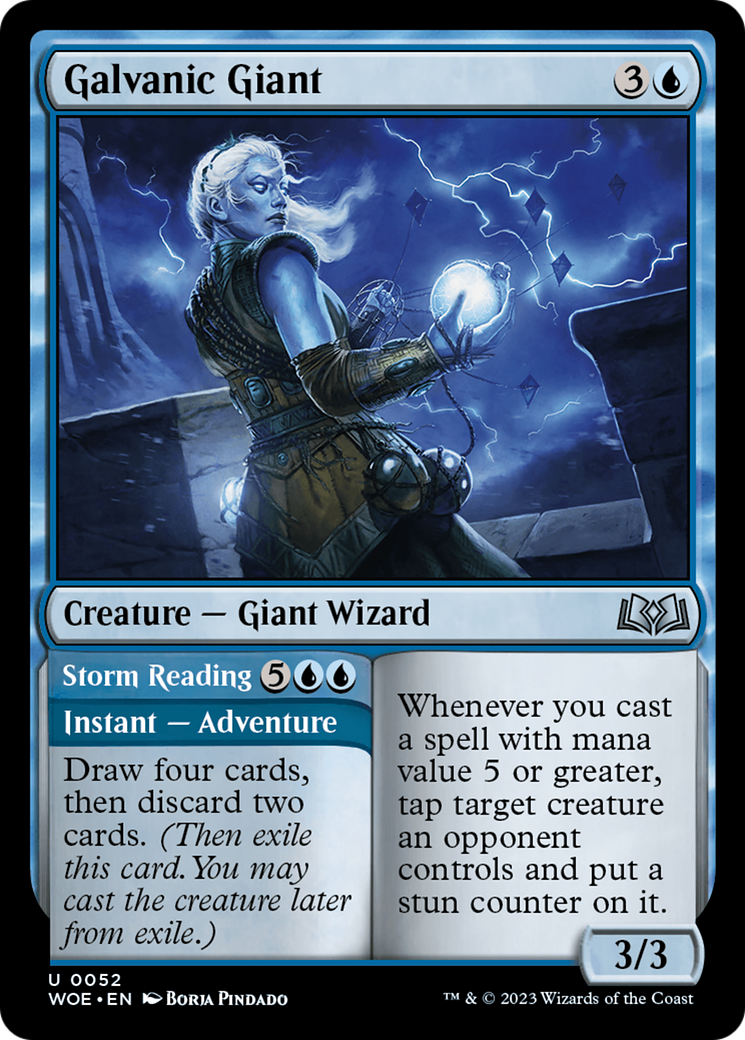 Galvanic Giant // Storm Reading (WOE-052)