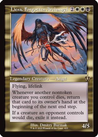 Liesa, Forgotten Archangel (Retro Frame) (INR-433)