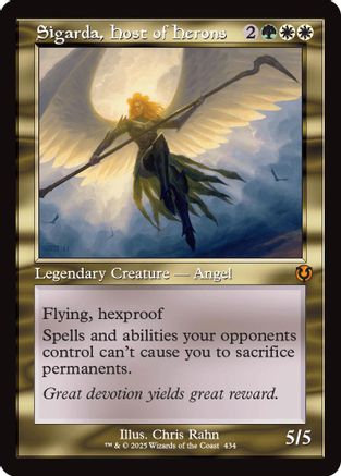 Sigarda, Host of Herons (Retro Frame) (INR-434)