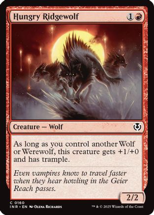 Hungry Ridgewolf (INR-160)