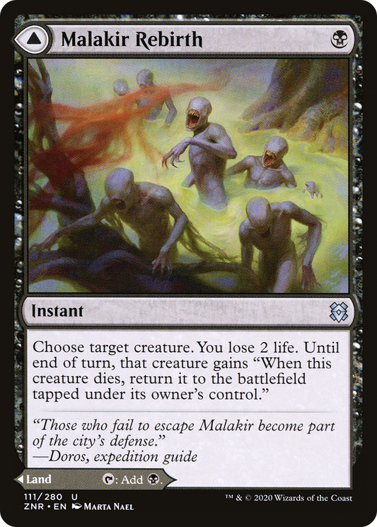 Malakir Rebirth // Malakir Mire (ZNR-111)
