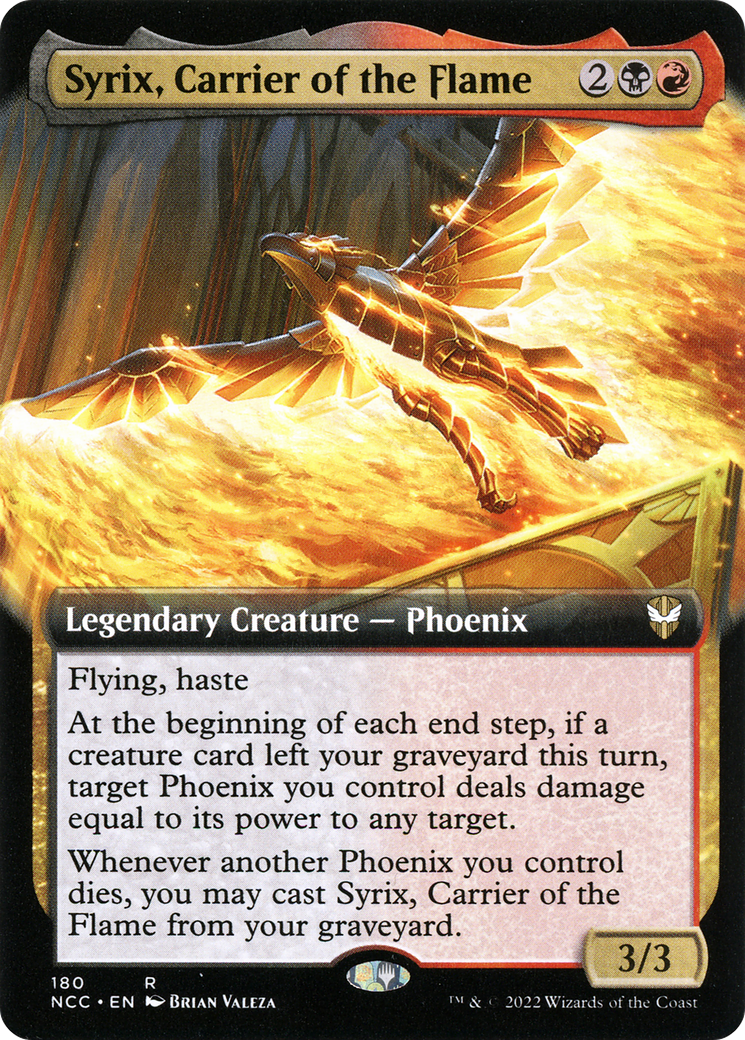 Syrix, Carrier of the Flame (NCC-180) (Extended Art)