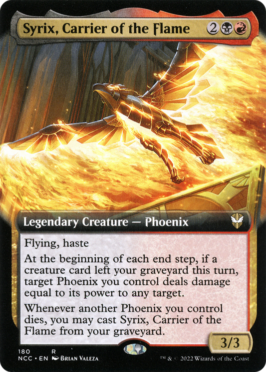 Syrix, Carrier of the Flame (NCC-180) (Extended Art)