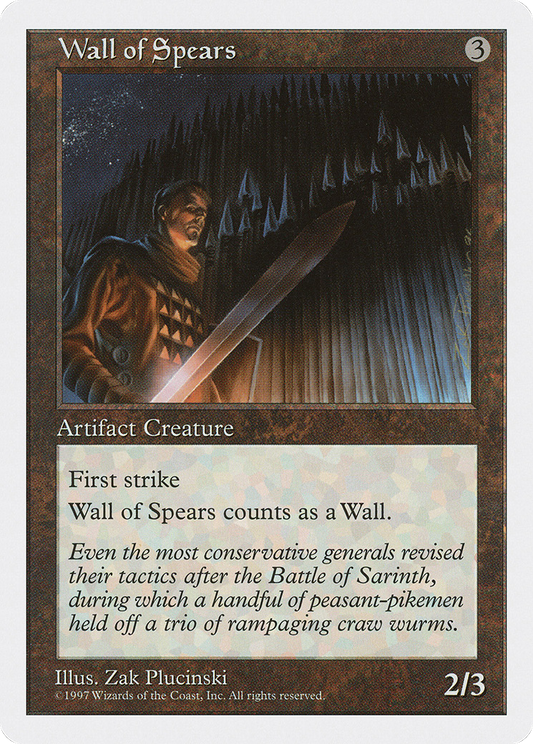 Wall of Spears (5ED-407)