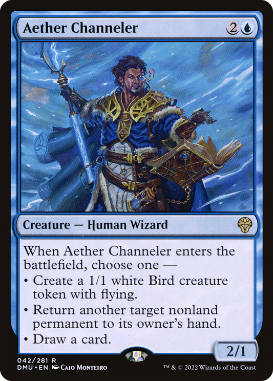 Aether Channeler (DMU-042) (Foil)