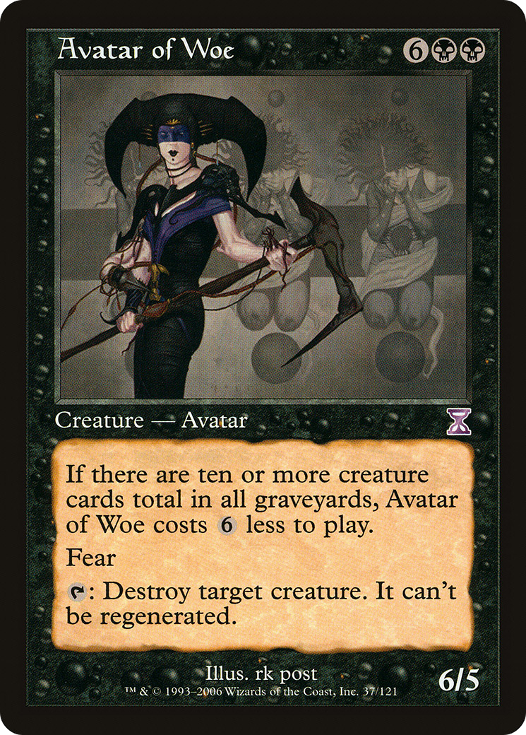 Avatar of Woe (TSB-037) (Foil)